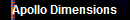 Apollo Dimensions