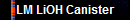 LM LiOH Canister