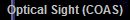 Optical Sight (COAS)